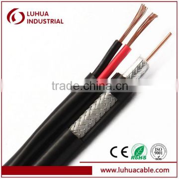 RG59 Coaxial cable RG59 +2C power wire for CCTV camera
