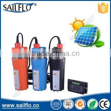 Sailflo YM1240-30 12v 360GPH solar powered submersible deep well water pumps 24v dc water pump