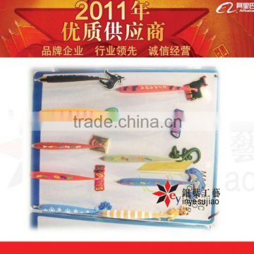 Competitive Price &High Quality Soft PVC Ballpoint Pen With Magnet
