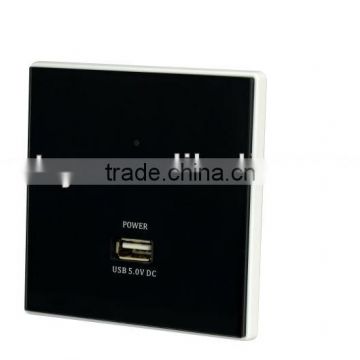 USB CHARGER,HOTEL USB CHARGER,GLASS PANEL WALL SOCKET
