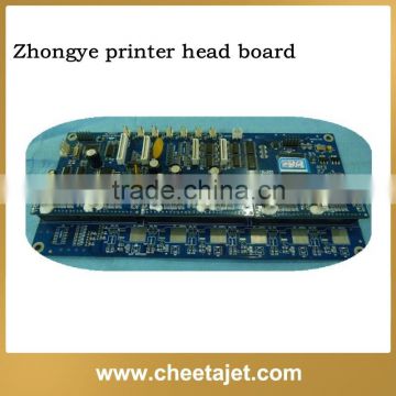 Good price fast delivery zhongye print head board on sale