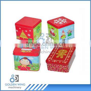 Metal Food Tin Box Square Can Making/Production Machine Line