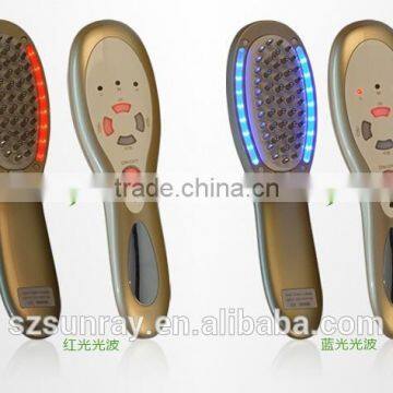 SHENZHEN health care personalized hair brush electronic comb Hair Tools hand hair brush