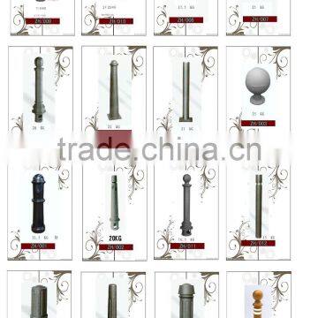 safety bollard / road bollard / traffic bollard,Cast metal bollard