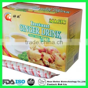Hot Sale Instant Honeyed Ginger Drink, 100% Natural Herbal Slimming Ginger Tea, Caffeine Free Ginger Drink