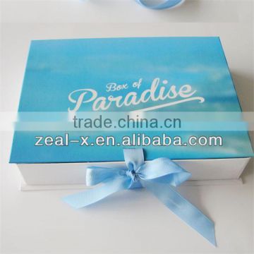 Free Design Blue Save Shipping Cost Box For Beauty Clothing ,Shipping Box With Printed Logo