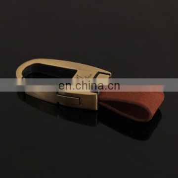 Collectable keychain leather