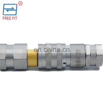 male female flat face hydraulic connect couplings hose fittings adaptor ISO16028