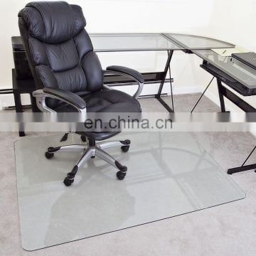 Tempered glass chair mats with ASTM US certificate and EN12150