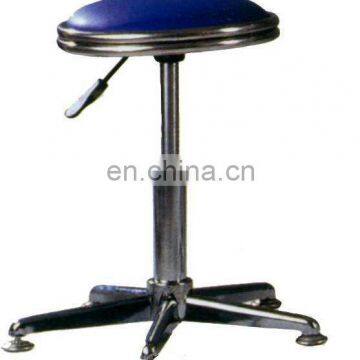 Laboratory chair with wheels,Lab Stool metal swivel bar chairs