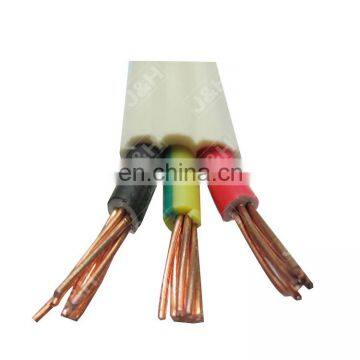 Australian Standard Flat TPS Cable (AS/NZS 5000.2) SAA Certificate 2*2.5+2.5 PVC Wire 3*2.5mm Flat TPS Cable