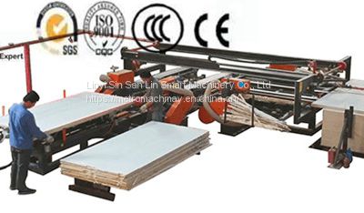 Automatic Woodworking Plywood Panel Adjustable Edge Trimming Cutting Saw