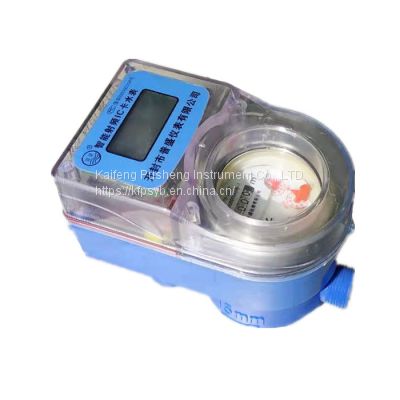 3/4 inch intelligent RF IC card water meter is exported to overseas countries wireless connection intelligent management