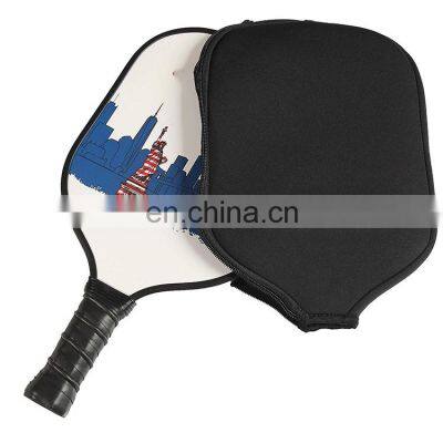 OEM Carbon Fiber Material Paddle with Cover Pickleball Paddle
