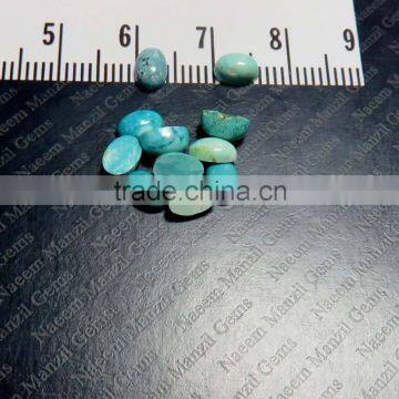 Irani Turquoise 4x6 mm oval cabochon