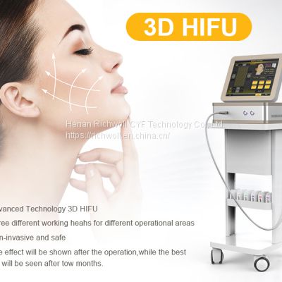 4D HIFUu anti Wrinkles focused ultrasound 20000 Shots 8 Cartridges face lifting smas hi f fu machine