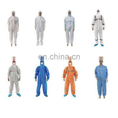 Terrific breathable polypropylene One-piece protective coverall hooded