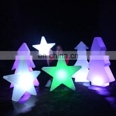 giant Christmas sphere /outdoor indoor waterproof led Christmas lights tree top led star outside ceiling light tree garden