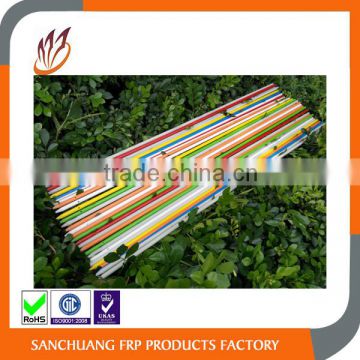 7.9mm Tapered White and Colorful Fiberglass Arrow Shafts