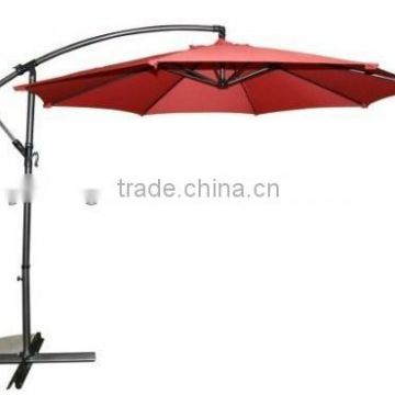 big outdoor umbrella- steel banana umbrella