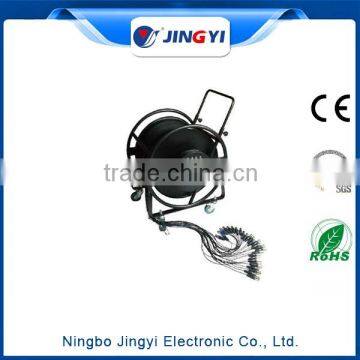 JINGYI high quality input and output audio snake cable , blue cable snakes