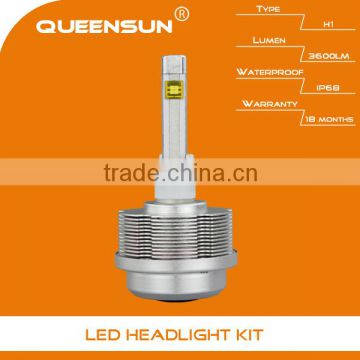 Auto lamp car headlight 30w 3600lm H1 12v auto led headlight
