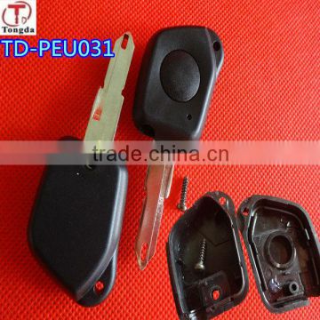 Tongda car key TD-PEU031 KEY.no logo , high qualty 1 button NE73(206) key for peugeot