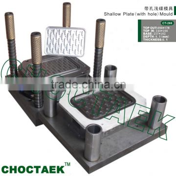Shallow plate (with hole) mould