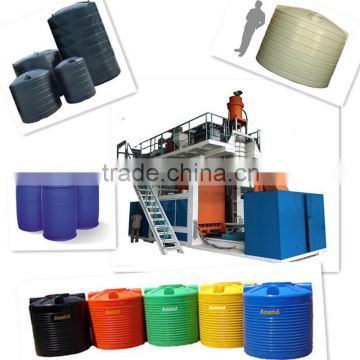1000L 3 Layers fully automatic Blow Moulding Machine for traffic plastic road safety barrier