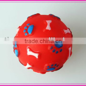 vinyl ball;squeaky vinyl ball dog toys;dog toys ball throw