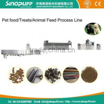 High Efficient Automatic Pet Snacks Chewing Molding Machine