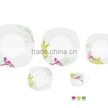 Western Square dinner plate direct buy china dinnerware sets