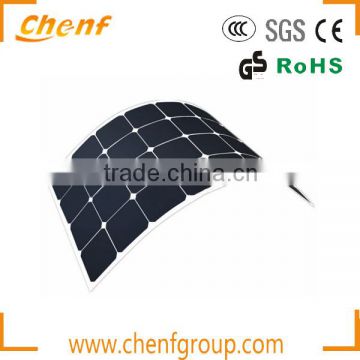 22% Efficiency Sunpower Cells Flexible Solar Panel, Adhesive Thin film flexible solar panel