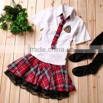 wholesale 2016 fashion style korean high school uniforms