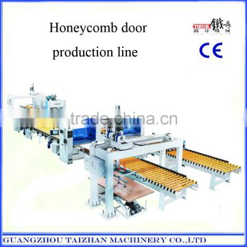Honeycomb door hot press machine