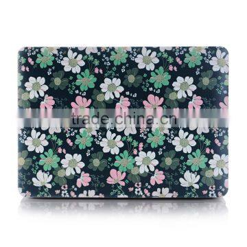 For MacBook Case, Hard Case Print Frosted for MacBook New White Unibody ( little flows)