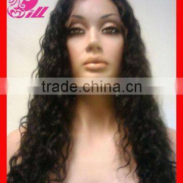 Fashion Indian Human Hair Wigs For Black Women Full Lace Wig Extension