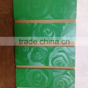 China 1220*2440mm*18mm display slotted mdf for shop