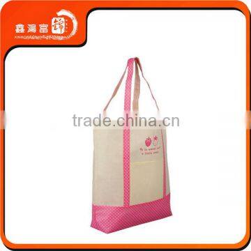 Custom recycle spunbond non woven bag for shopping promotional