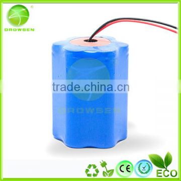 3C INR18650 3C Discharge 7.4V 6000mah Rechargeable Battery 800 - 1000 Times