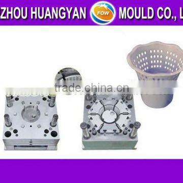 OEM custom plastic wastebasket injection mould manufacturer