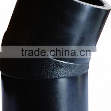 160mm injection molding 22.5 degree elbow of pe fittings