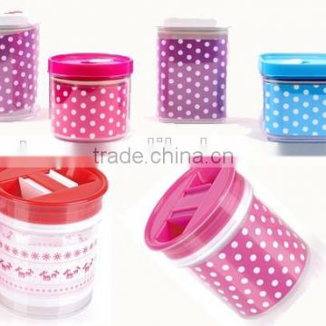 Airtight food canister;Plastic food container