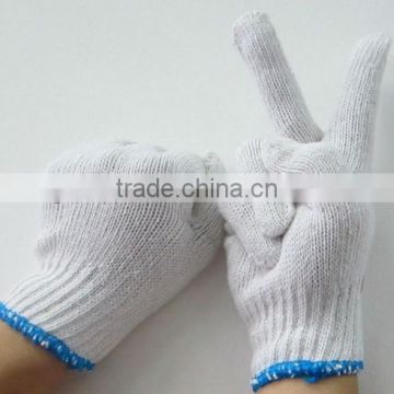 Cheap safety cotton glove, custom-tailor working glove
