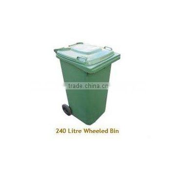 240 Litre Wheeled Bin outdoor bin rubbish bin 240L with wheel