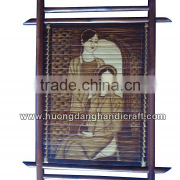 Manufacture price bamboo painting from Vietnam