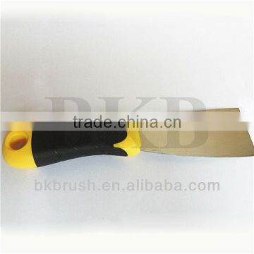 2 inch stainless steel putty knife with rubber handle