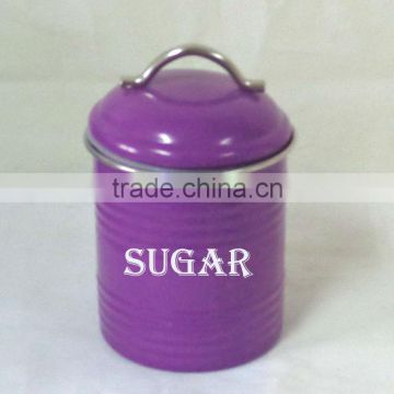kitchen storage canister with lid