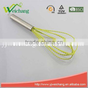 WCW003 Good quality Egg whisk Silicone Wire Whisk, Egg Frother, Milk & Egg Beater Blender 10" hot sales