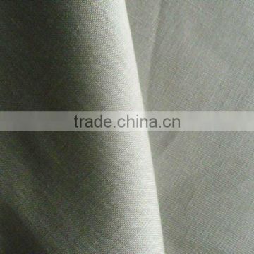 100%pure linen solid dye shirting fabric 12X12/48X46 russian linen fabric wholesale